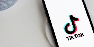 tela de tiktok