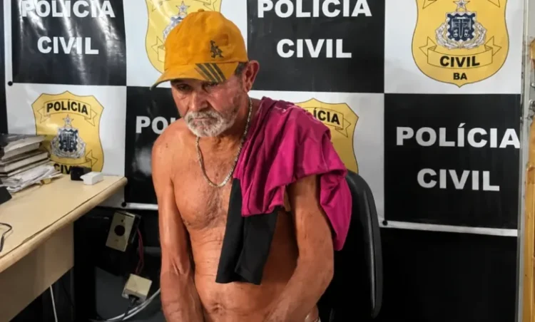 idoso preso em São Francisco do Conde acusado de abusar uma cadela