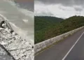 Ponte Pedra do Cavalo com fissura na junta de dilatação