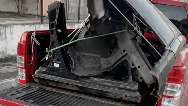 carro alugado em São Paulo é desmanchado em Feira de Santana