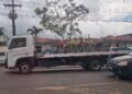 motos apreendidas em oficina de Santo Amaro sob suspeitas de terem sido clonadas