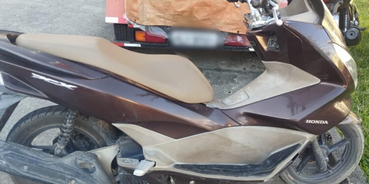 moto suspeita de ter sido adulterada é localizada em Santo Amaro