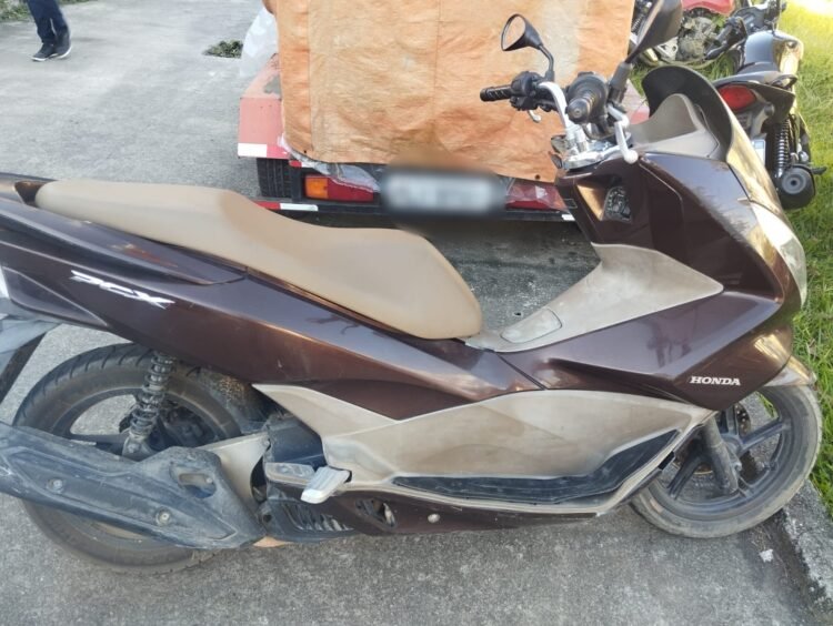 moto suspeita de ter sido adulterada é localizada em Santo Amaro