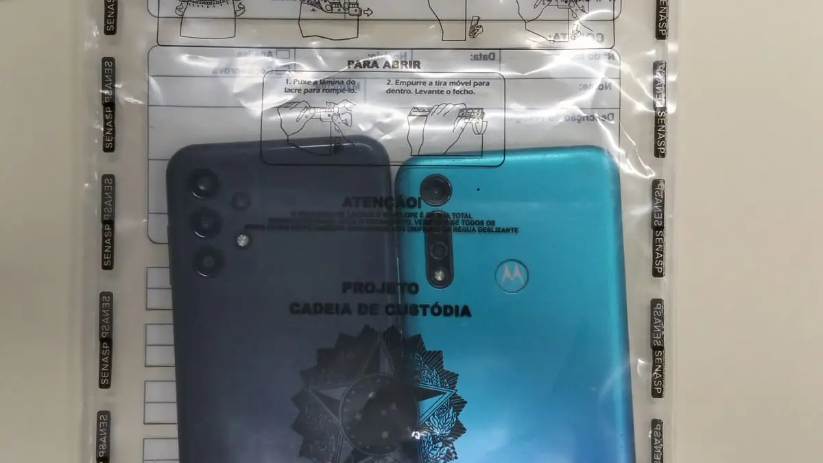 celulares apreendidos em Heliópolis