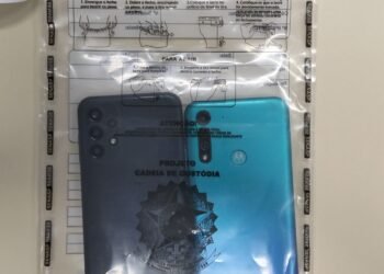 celulares apreendidos em Heliópolis