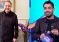 Faustão reaparece na televisão e emociona João Silva com homenagem especial
