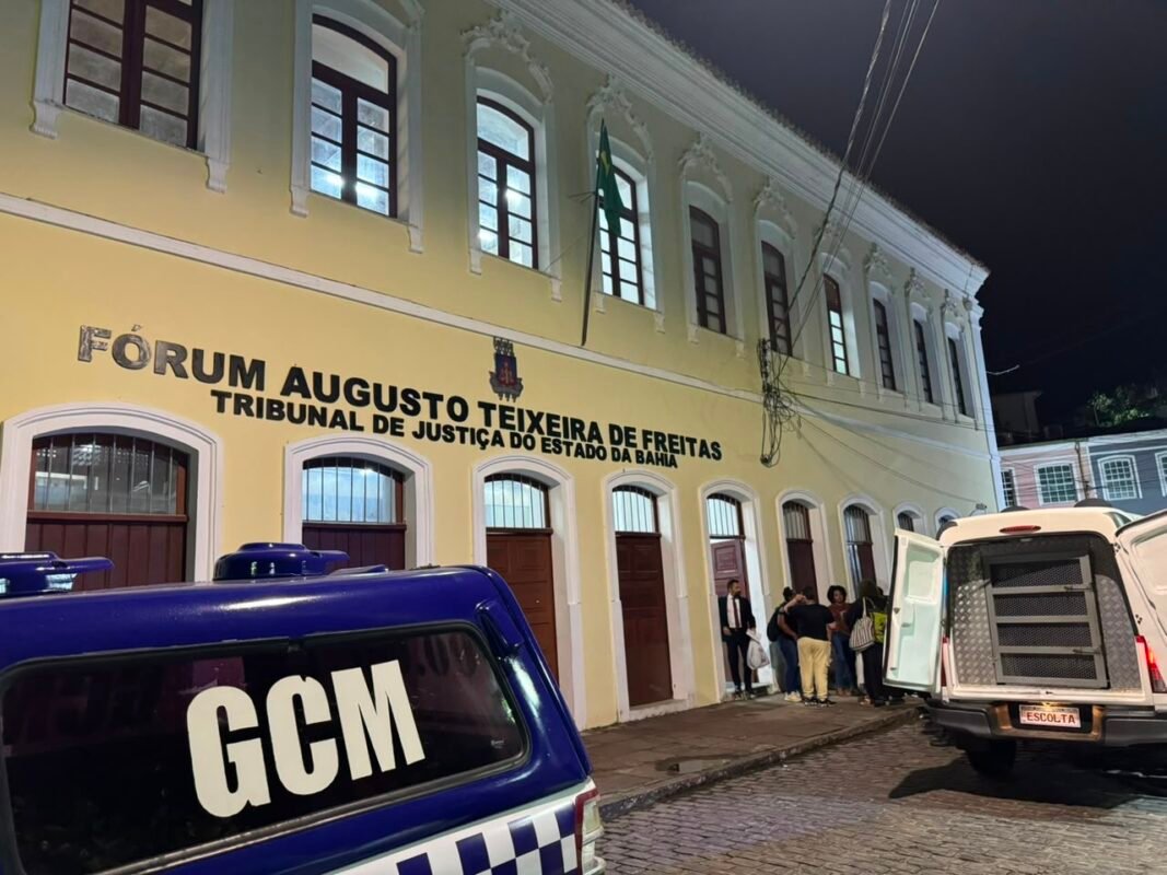 Fachada do Fórum da cidade de Cachoeira