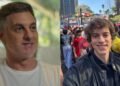 Fernando Grostein exibe boa forma em dia de sol na Califórnia