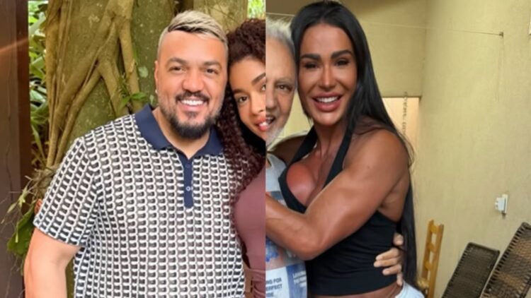 Gracyanne Barbosa celebra reconciliação com o pai no Dia dos Pais