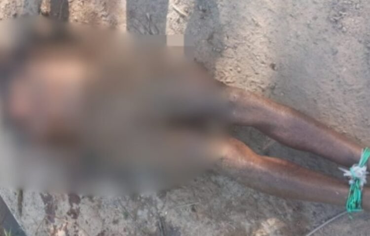 Homem é encontrado morto com mãos e pés amarrados dentro de açude em Camaçari 1 corpo de um homem localizado em açude em Camaçari