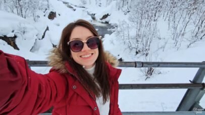 Inverno na Noruega: brasileira enfrenta nevasca extrema e revela custos na Ilha de Senja 1 Inverno na Noruega: brasileira enfrenta nevasca extrema e revela custos na Ilha de Senja
