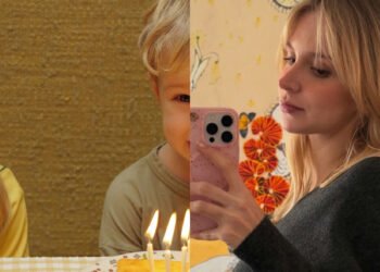 Isa Scherer celebra aniversário de 4 anos dos gêmeos com chegada de novo irmão