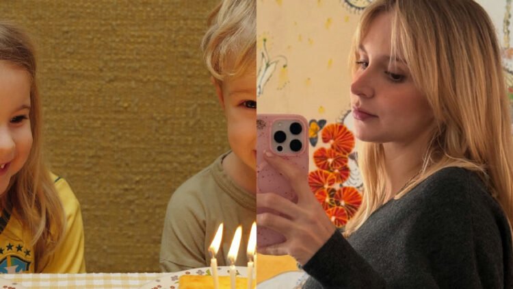 Isa Scherer celebra aniversário de 4 anos dos gêmeos com chegada de novo irmão