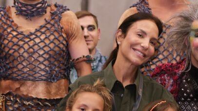 Ivete Sangalo leva filhas gêmeas ao Cirque du Soleil em aparição pública rara