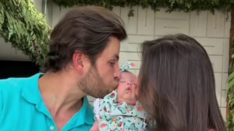 Laís Caldas e Gustavo Marsengo celebram mesversário de Alice em meio a cuidados médicos