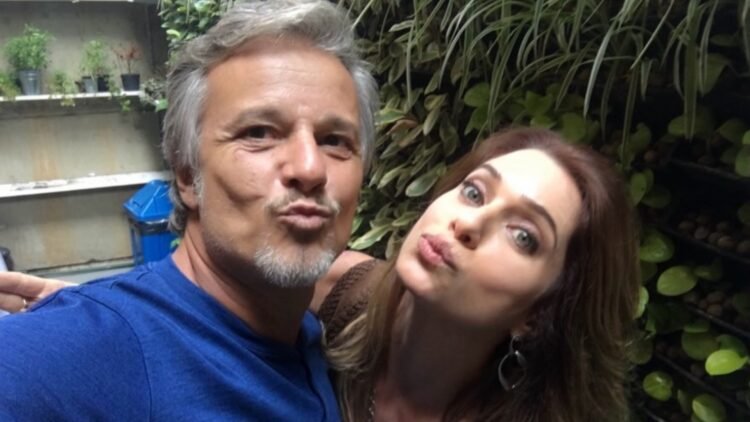 Leticia Spiller celebra aniversário de 64 anos de Marcello Novaes com homenagem carinhosa