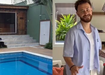 Mansão de Fred Bruno em São Paulo revela luxo e espaços dedicados ao esporte