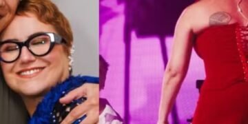Maria Rita celebra nova fase da turnê Redescobrir ao lado do filho Antonio
