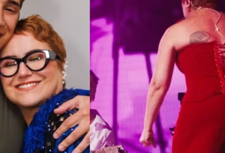 Maria Rita celebra nova fase da turnê Redescobrir ao lado do filho Antonio