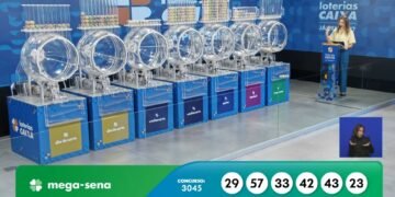 Mega-sena 3045 sorteia prêmio de quase 37 milhões de reais