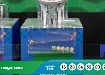 Mega-sena 3046: dezenas sorteadas e prêmio de R$ 42,8 milhões revelados
