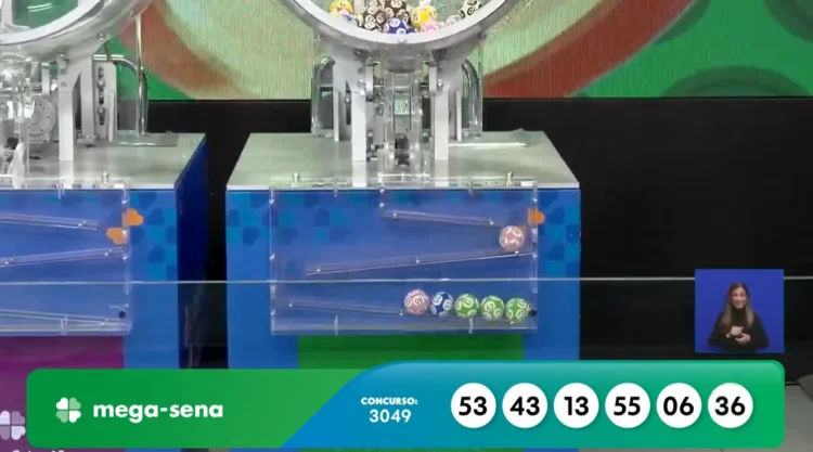 Mega-sena 3049 sorteia prêmio de R$ 2,8 milhões; veja as dezenas