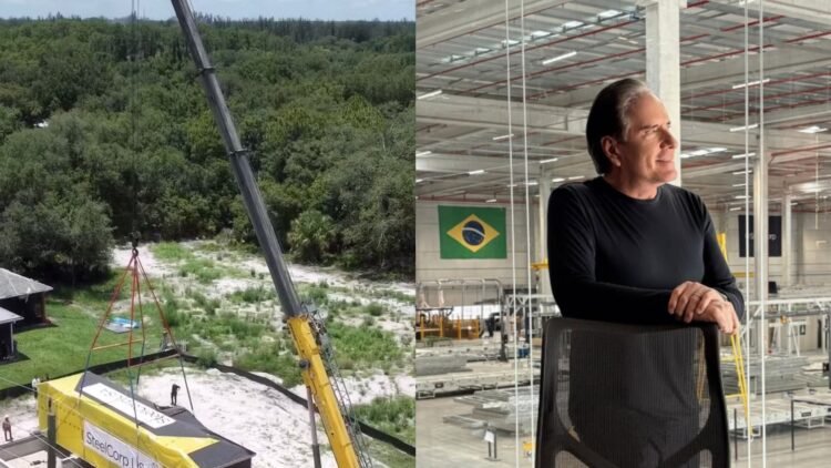 Roberto Justus transfere rotina executiva para o chão de fábrica da Steelcorp 1 Roberto Justus transfere rotina executiva para o chão de fábrica da Steelcorp