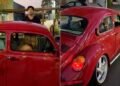 Sertanejo Henrique investe R$ 120 mil em Fusca clássico para sua coleção