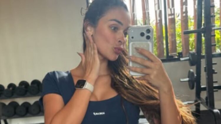 Tainá Militão exibe evolução da gestação aos oito meses e encanta seguidores