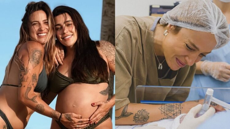 Tati Dias desabafa sobre medos iniciais da maternidade com o filho Dom 1 Tati Dias desabafa sobre medos iniciais da maternidade com o filho Dom