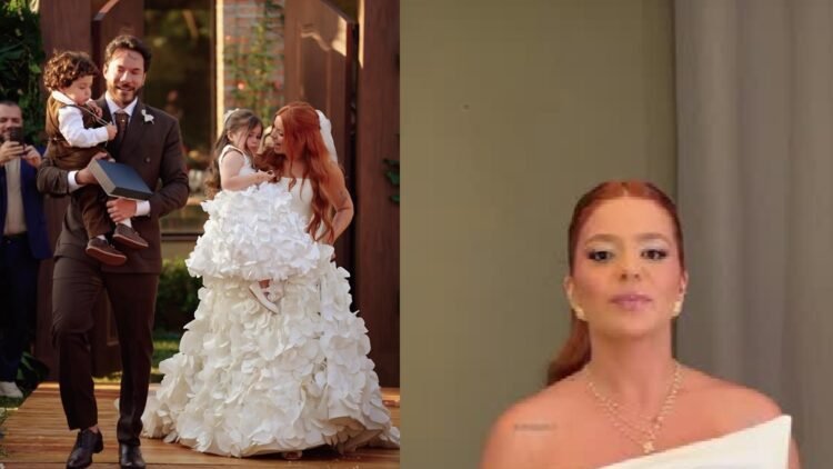 Viih Tube surpreende com segundo vestido de noiva para aproveitar a festa de casamento