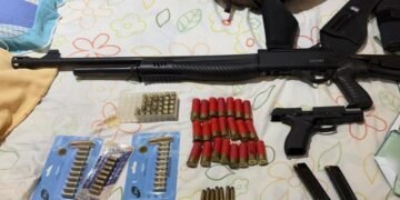 Armas apreendidas santo amaro