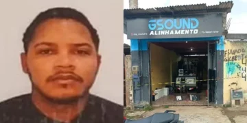 homem morto em loja de som de Itamaraju