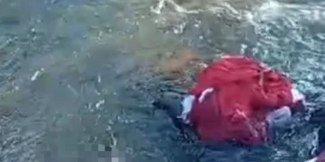 corpo de homem na beira do rio em Aratuípe