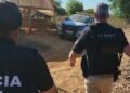 policiais durante diligências