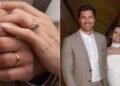 André Bankoff e Carol Reali celebram casamento com alianças simbólicas