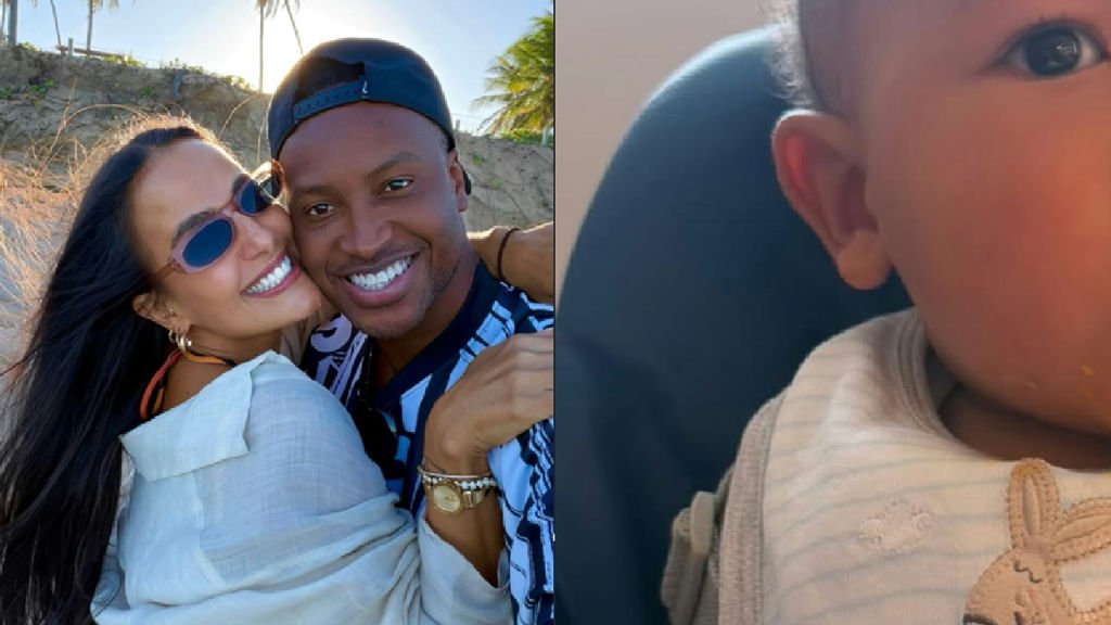 Bento, filho de Thiaguinho e Carol Peixinho, celebra seu primeiro ano de vida