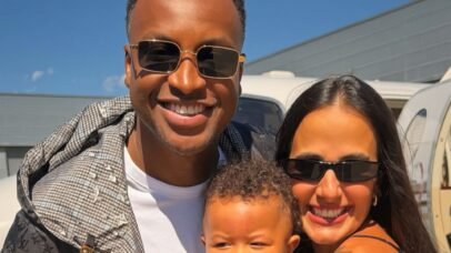 Bento, filho de Thiaguinho e Carol Peixinho, encanta em registros de viagem
