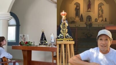 Cantor Daniel surpreende com capelas privativas em sua mansão e fazenda 1 Cantor Daniel surpreende com capelas privativas em sua mansão e fazenda