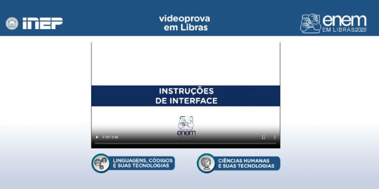Enem Libras atualiza plataforma com provas aplicadas entre 2017 e 2025