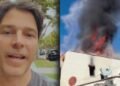 Erik Marmo tem casa destruída por incêndio nos EUA e recebe apoio