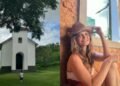 Fernanda Rodrigues revela refúgio familiar com capela colonial no interior do Rio
