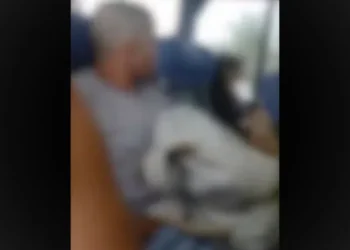 homem preso acusado de importunação sexual em ônibus