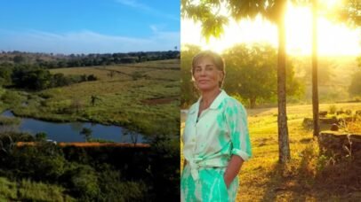 Glória Pires vê parte de sua histórica fazenda em Goiás virar condomínio