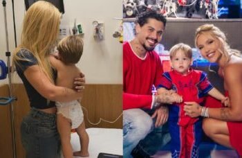 José Leonardo, filho de Virginia e Zé Felipe, sofre acidente doméstico