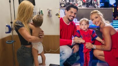 José Leonardo, filho de Virginia e Zé Felipe, sofre acidente doméstico