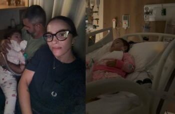 Leticia Cazarré detalha quadro clínico da filha internada em CTI