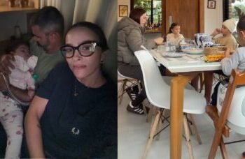 Leticia e Juliano Cazarré detalham rotina de cuidados com os seis filhos