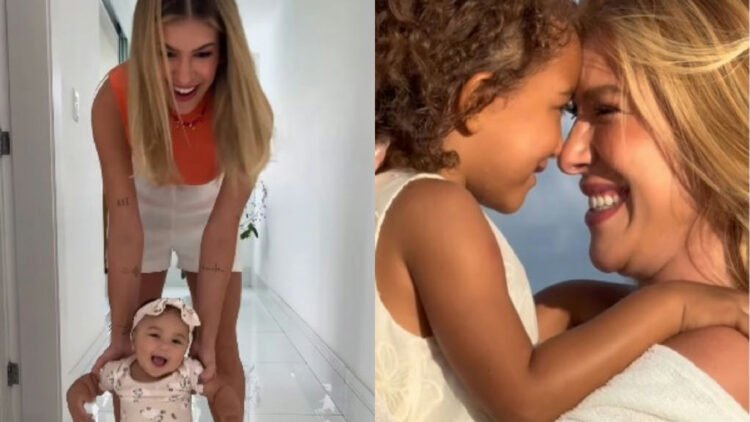 Lore Improta homenageia Liz pelos 5 anos com vídeo emocionante sobre o crescimento da filha