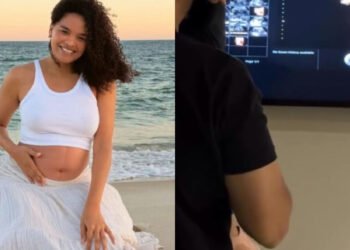 Lucy Ramos compartilha imagens de ultrassom da segunda filha, Kora